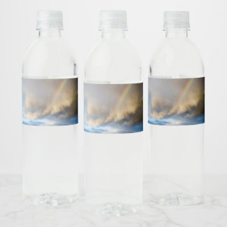 Étiquette Pour Bouteilles D'eau rébellion arc-en-ciel
