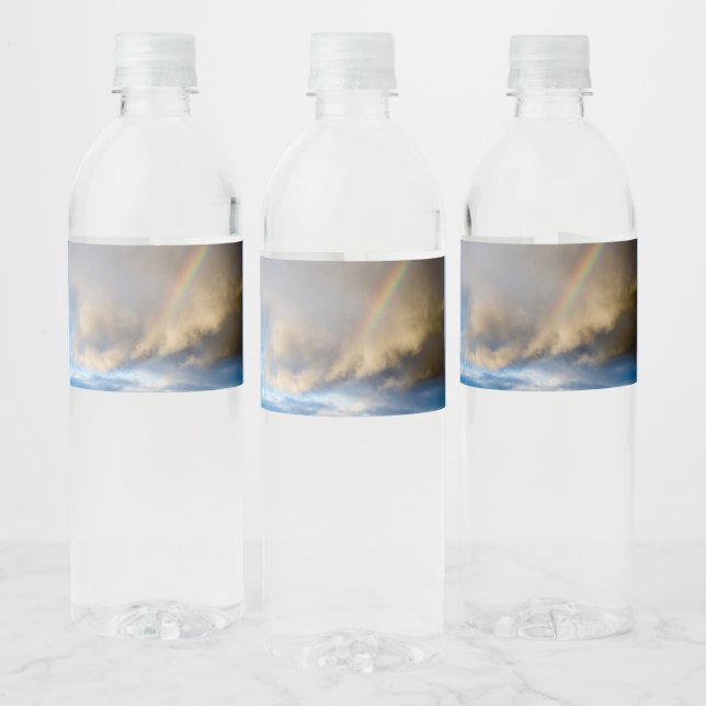 Étiquette Pour Bouteilles D'eau rébellion arc-en-ciel (Bouteilles)