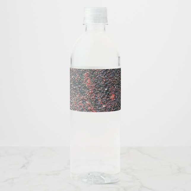 Étiquette Pour Bouteilles D'eau remuer la canneberge (Devant)