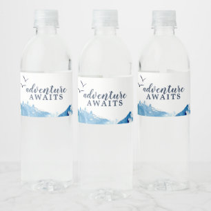 Étiquette Pour Bouteilles D'eau Rocky Mountain Adventure Attend