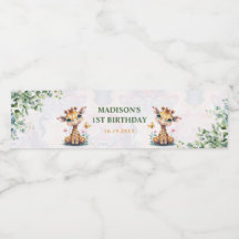 Safari Jungle Animaux Anniversaire