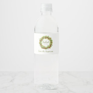Étiquette Pour Bouteilles D'eau Salade Bliss