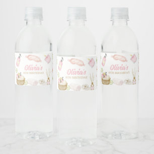 Étiquette Pour Bouteilles D'eau Soirée Spa, Soirée de détente, Soirée Maquillage G