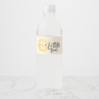 Étiquette Pour Bouteilles D'eau Sunshine Little One Baby shower
