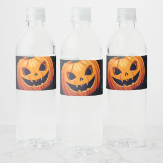 Étiquette Pour Bouteilles D'eau Sweet Halloween avec toi