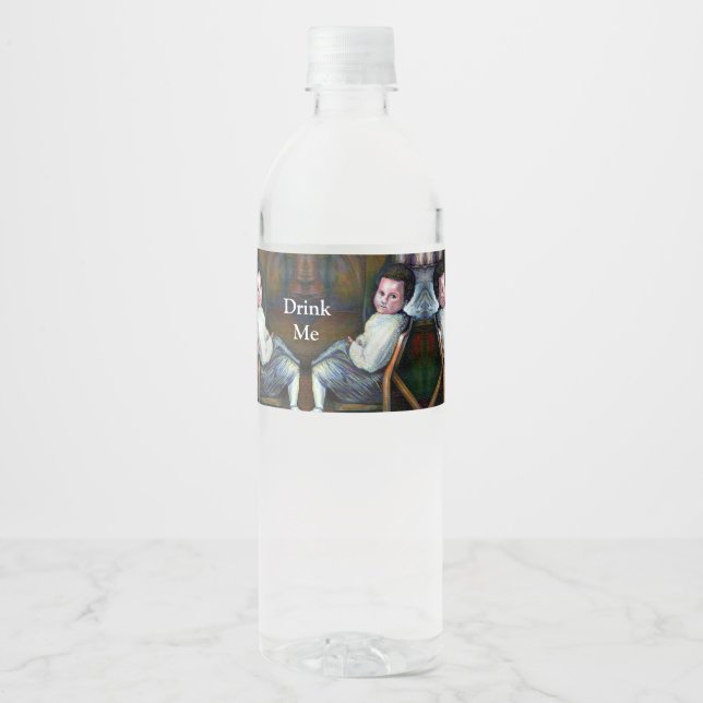 Étiquette Pour Bouteilles D'eau Synésie (Devant)