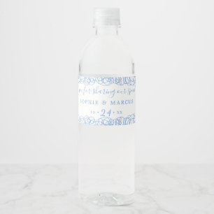 Étiquette Pour Bouteilles D'eau Tourbillonnant