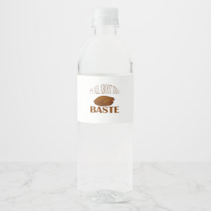 Étiquette Pour Bouteilles D'eau Tout À Propos De Cette Citation De Style Baste