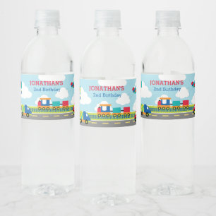 Étiquette Pour Bouteilles D'eau Transport (Camion d'avion de train de voiture)