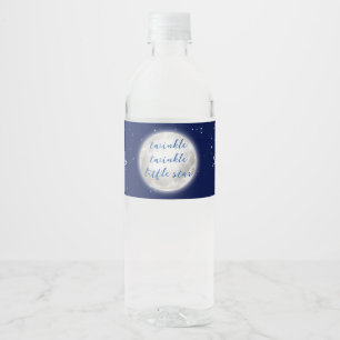 Étiquette Pour Bouteilles D'eau Twinkle Twinkle Little Star Baby shower Water Bott