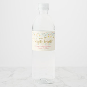 Étiquette Pour Bouteilles D'eau Twinkle Twinkle Little Star Bébé Genre Neutre