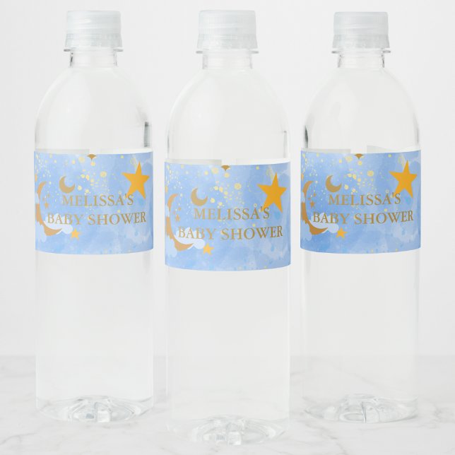 Étiquette Pour Bouteilles D'eau Twinkle Twinkle Little Star Custom (Créateur téléchargé)