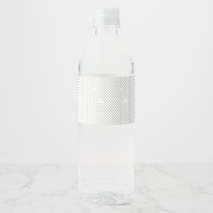 Étiquette Pour Bouteilles D'eau Un design moderne avec une combinaison de w