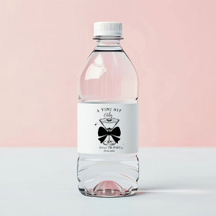 Étiquette Pour Bouteilles D'eau Un Martini Un Peu Plus Ancien