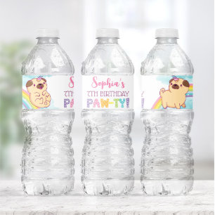 Étiquette Pour Bouteilles D'eau Unicorn Carlin bouteille d'eau Étiquettes, Carlin