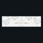 Étiquette Pour Bouteilles D'eau verdure aquarelle Première communion<br><div class="desc">Étiquettes de bouteille d'eau de la première communion</div>