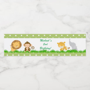 Etiquettes Anniversaire Vert Pour Bouteilles D Eau Zazzle Fr Etiquettes Anniversaire Vert Pour Bouteilles D Eau Zazzle Fr