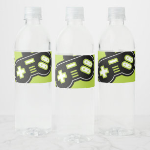 Étiquette Pour Bouteilles D'eau Vidéo Jeu Camion Étiquette de bouteille d'eau