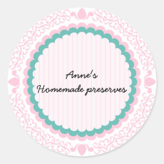 Étiquette pour confitures maison