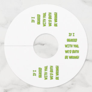 Étiquette Pour Verre De Vin Accepter le texte drôle