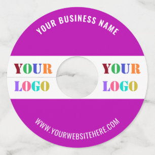 Étiquette Pour Verre De Vin Balise Personnaliser le logo et le texte de votre 