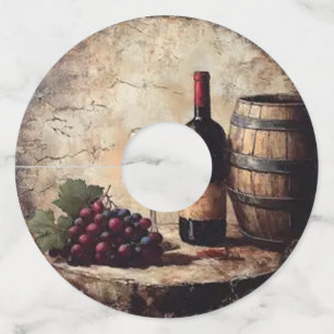 Étiquette Pour Verre De Vin Balises de préférence nuptiale personnalisées