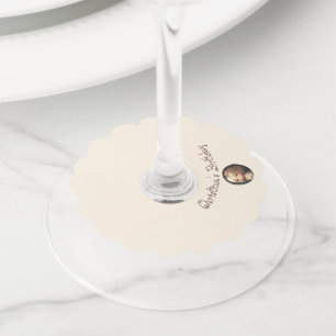 Étiquette Pour Verre De Vin Bonne fille anniversaire 01