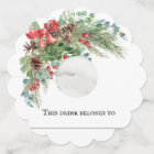 Bouquet de Noël hivernal de mariage de pin