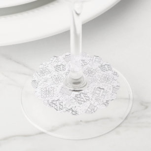 Étiquette Pour Verre De Vin Cadeaux de Noël 3