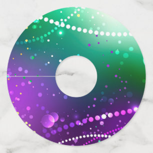 Étiquette Pour Verre De Vin Carthagène Solive Purple