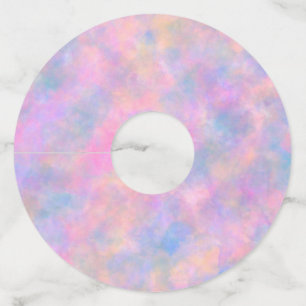 Étiquette Pour Verre De Vin Combinaison géniale de couleurs pastel