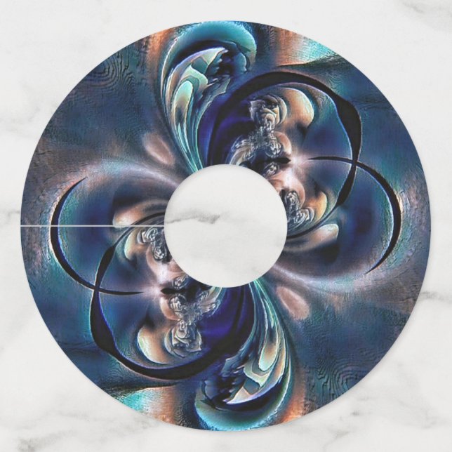 Étiquette Pour Verre De Vin Conception (Devant)