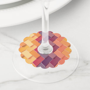 Étiquette Pour Verre De Vin Création de nouveau motif 4