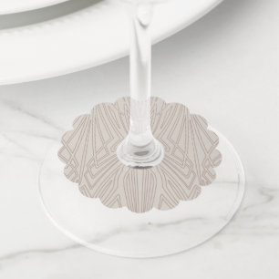 Étiquette Pour Verre De Vin Crystal 1