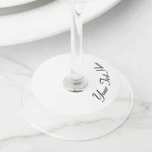 Étiquette Pour Verre De Vin Customisez-Le !