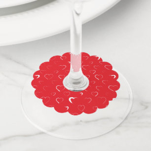 Étiquette Pour Verre De Vin Fabriqué pour vous mon cœur 2