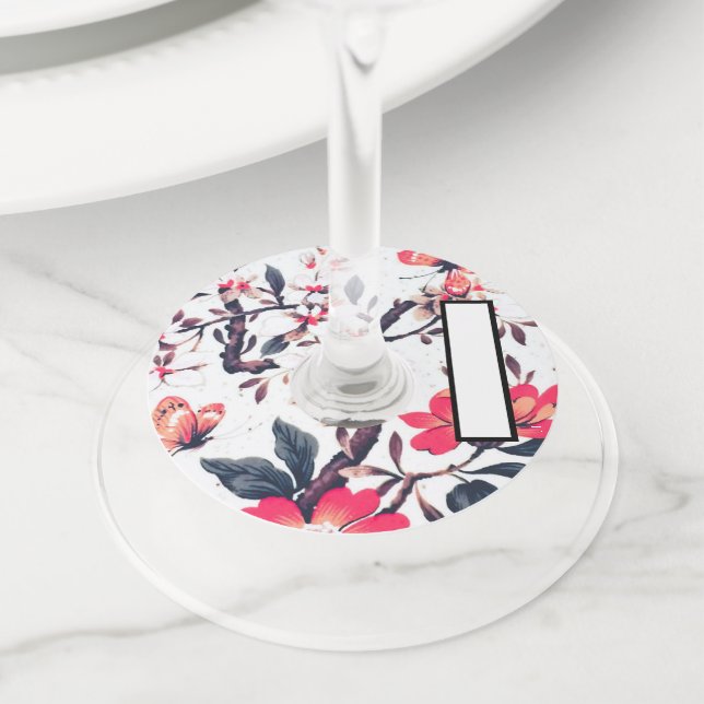 Étiquette Pour Verre De Vin Garder l'élégance (De près)