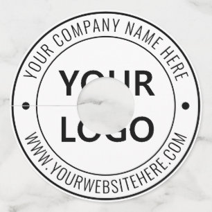 Étiquette Pour Verre De Vin Logo Personnalisé Promotion de votre entreprise Pe