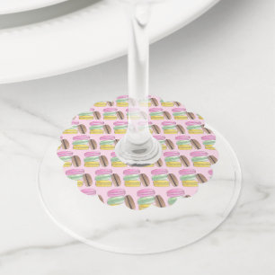 Étiquette Pour Verre De Vin Macarons Pâtisserie Française Cookies Macarons Pât