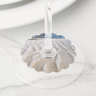 Étiquette Pour Verre De Vin Marée basse