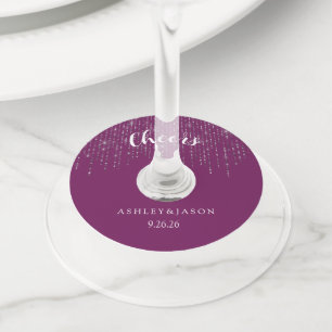 Étiquette Pour Verre De Vin Mariage
