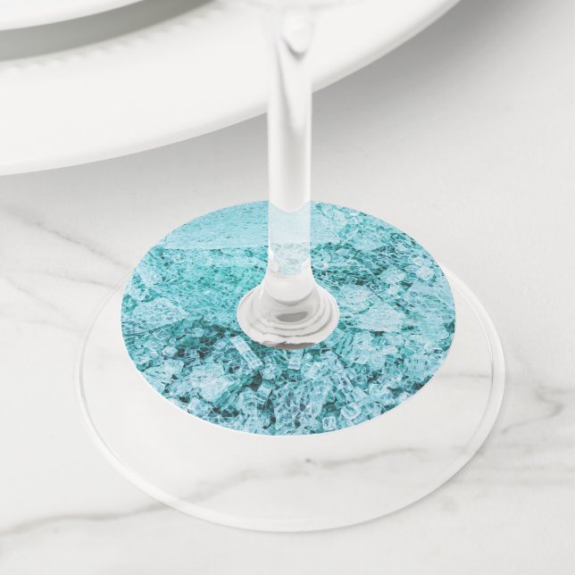 Étiquette Pour Verre De Vin morceaux d'intégration mentale (De près)