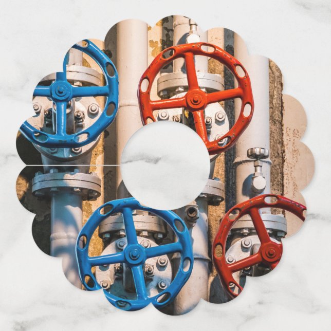 Étiquette Pour Verre De Vin Stopcock au Schiffbau, Zurich (Dos)