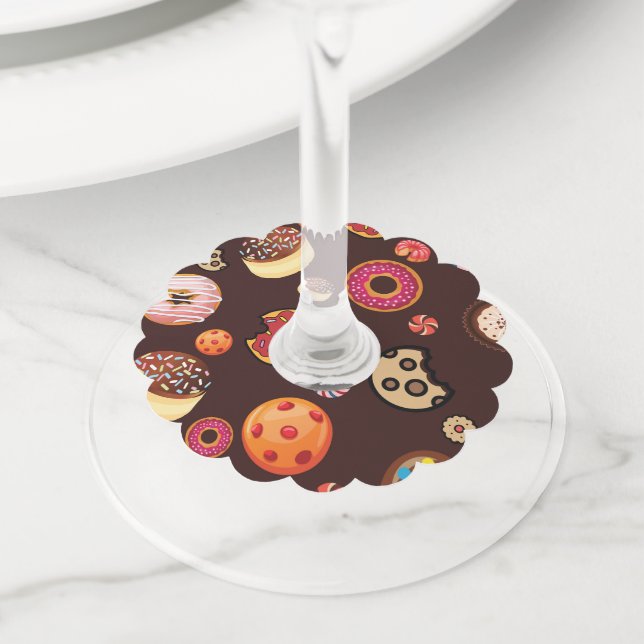 Étiquette Pour Verre De Vin Sucres 4 (De près)