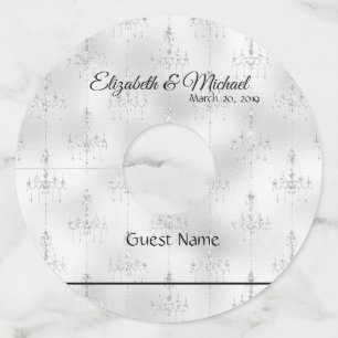 Étiquette Pour Verre De Vin Tags Wine Glass Identificateur Mariage Lustre