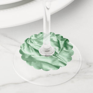 Étiquette Pour Verre De Vin Texture de tissu 4
