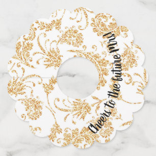 Étiquette Pour Verre De Vin Verre à vin Étiquettes/Fête des mariées/Mariage