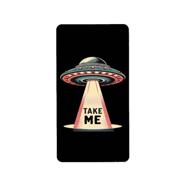 Étiquette prendre (Devant)