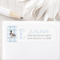 Préppy Southern Blue Boy Duck Baby shower