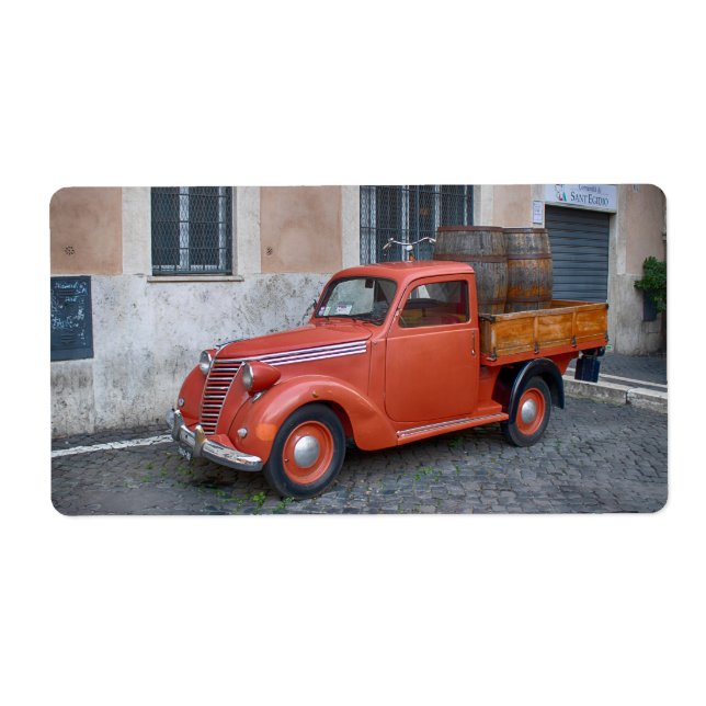 Étiquette Prise en charge Fiat 1100 (Devant)